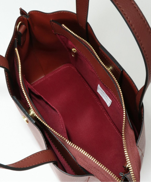 Legato Largo（レガートラルゴ）の「Legato Largo 軽量PU2WAYショルダーバッグ（ショルダーバッグ・レディース・ブラック/ターコイズブルー/キャメル/レンガ/ベージュ/ミント/グリーン/ブラウン/オフホワイト/ダークグレー・FREE）」の16枚目の写真