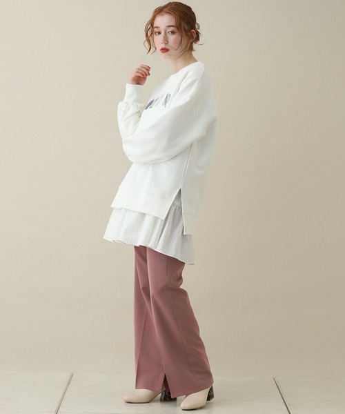 one after another NICE CLAUP（ワンアフターアナザーナイスクラップ）の「ティアードチュニック（チュニック・レディース・オフホワイト/ホワイト系その他・FREE）」の15枚目の写真