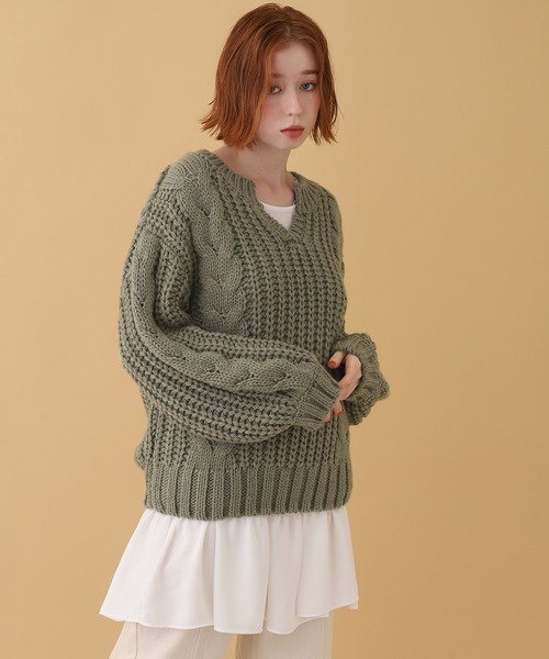 one after another NICE CLAUP（ワンアフターアナザーナイスクラップ）の「ティアードチュニック（チュニック・レディース・オフホワイト/ホワイト系その他・FREE）」の10枚目の写真