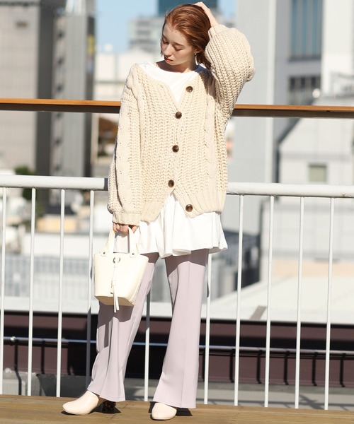 one after another NICE CLAUP（ワンアフターアナザーナイスクラップ）の「ティアードチュニック（チュニック・レディース・オフホワイト/ホワイト系その他・FREE）」の12枚目の写真