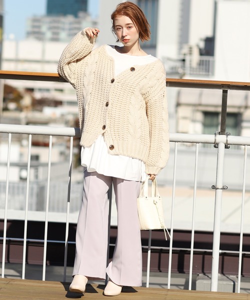 one after another NICE CLAUP（ワンアフターアナザーナイスクラップ）の「ティアードチュニック（チュニック・レディース・オフホワイト/ホワイト系その他・FREE）」の21枚目の写真