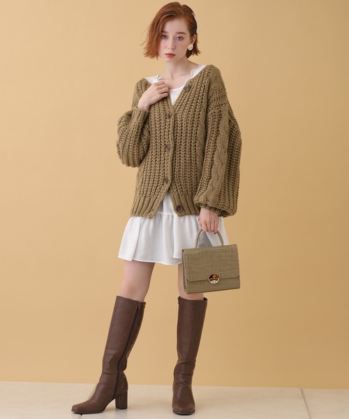 one after another NICE CLAUP（ワンアフターアナザーナイスクラップ）の「ティアードチュニック（チュニック・レディース・オフホワイト/ホワイト系その他・FREE）」の4枚目の写真