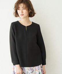 ROPE' PICNIC（ロペピクニック）の「【360°ウルトラストレッチ】【セットアップ対応】フロントホックブラウス（シャツ/ブラウス）」