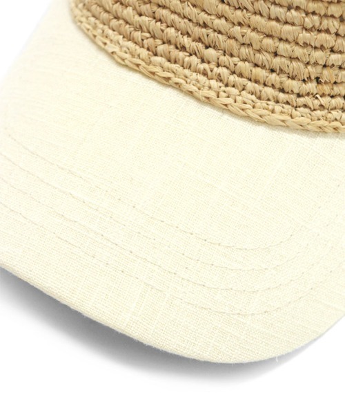 DONOBAN（ドノバン）の「バックリボンキャップ（キャップ・レディース・ブラック/ベージュ/ホワイト・ONESIZE）」の15枚目の写真