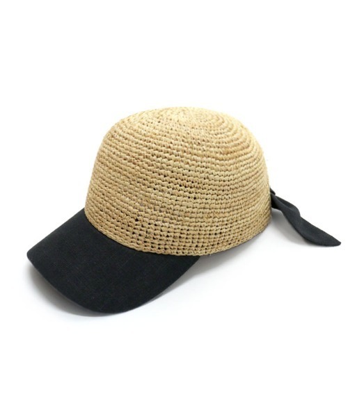 DONOBAN（ドノバン）の「バックリボンキャップ（キャップ・レディース・ブラック/ベージュ/ホワイト・ONESIZE）」の19枚目の写真