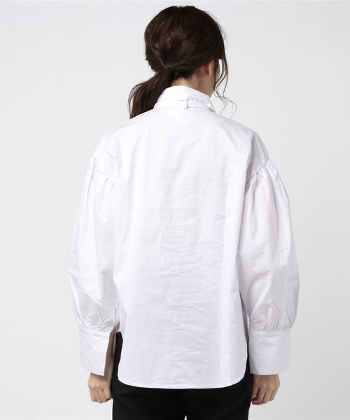 WC（ダブル シー）の「WC/リボン付きシャツ（シャツ/ブラウス）」 - WEAR
