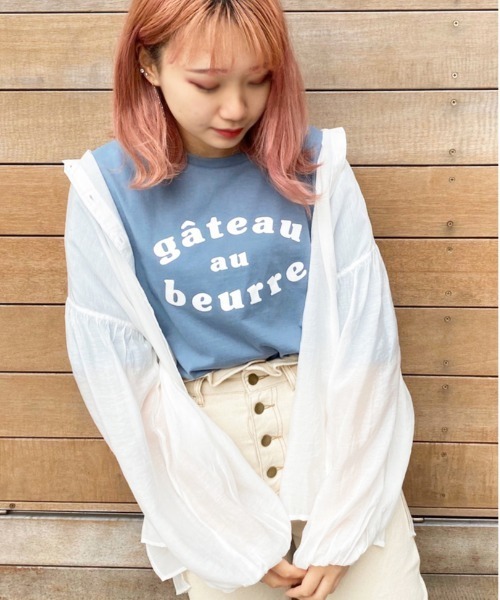 apres jour（アプレジュール）の「シアー袖ボリュームシャツ【ZOZOTOWN限定アイテム】（シャツ/ブラウス・レディース・ライトブルー/オフホワイト/ミント/ライトベージュ・フリー）」の6枚目の写真