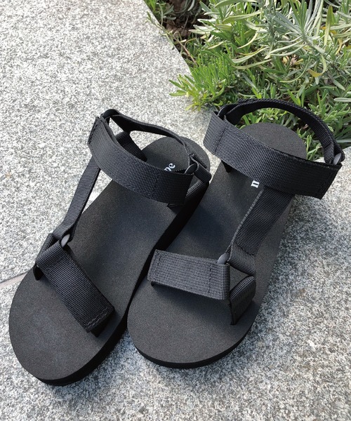 meJane（ミージェーン）の「スポーツサンダル/軽量＆柔らかいソール（サンダル・レディース・ブラック・S/M/L）」の8枚目の写真