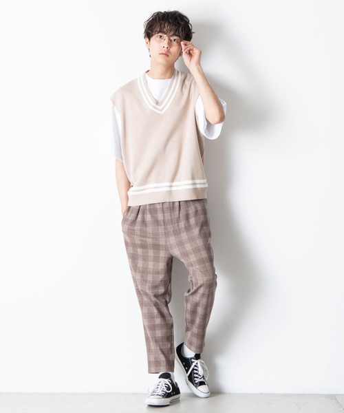 WEGO（ウィゴー）の「WEGO/ルームスラックスパンツ（スラックス・メンズ・グレー系その他2/ブラウン系その他2・MEDIUM/LARGE）」の12枚目の写真
