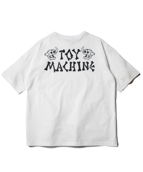 And A（アンドエー）の「toymachine トイマシーン /  ＜BIG SIZE＞ DEAD MONSTER SST デッドモンスターロゴバックプリントTシャツ / TMS20ST21（Tシャツ/カットソー・メンズ・ホワイト/ブラック・MEDIUM/LARGE/X-LARGE）」の2枚目の写真