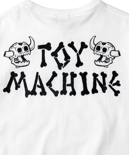 And A（アンドエー）の「toymachine トイマシーン /  ＜BIG SIZE＞ DEAD MONSTER SST デッドモンスターロゴバックプリントTシャツ / TMS20ST21（Tシャツ/カットソー・メンズ・ホワイト/ブラック・MEDIUM/LARGE/X-LARGE）」の6枚目の写真