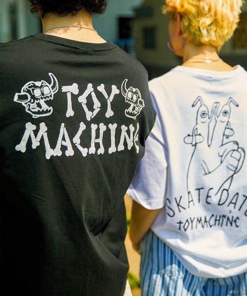 And A（アンドエー）の「toymachine トイマシーン /  ＜BIG SIZE＞ DEAD MONSTER SST デッドモンスターロゴバックプリントTシャツ / TMS20ST21（Tシャツ/カットソー・メンズ・ホワイト/ブラック・MEDIUM/LARGE/X-LARGE）」の8枚目の写真