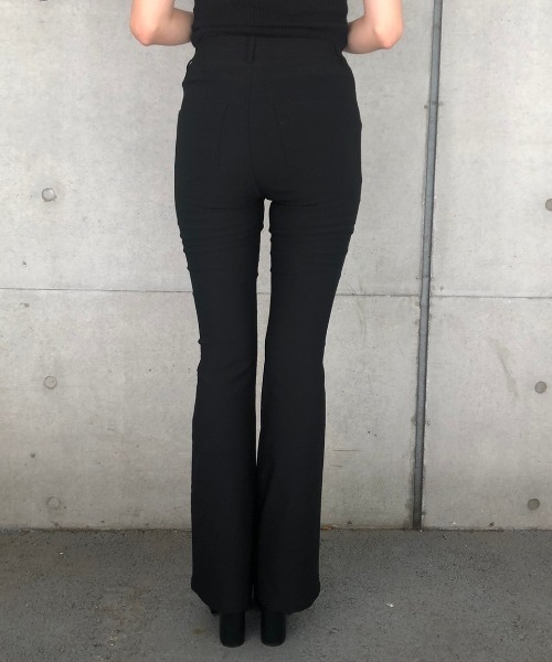 ENVYM（アンビー）の「フレアカラージェギンス（その他パンツ・レディース・ブラック・S/M）」の3枚目の写真