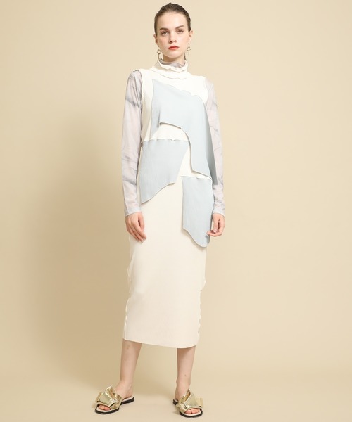 kotohayokozawa todo ノースリーブ ロングワンピース kotohayokozawa todo ノースリーブ ロングワンピース