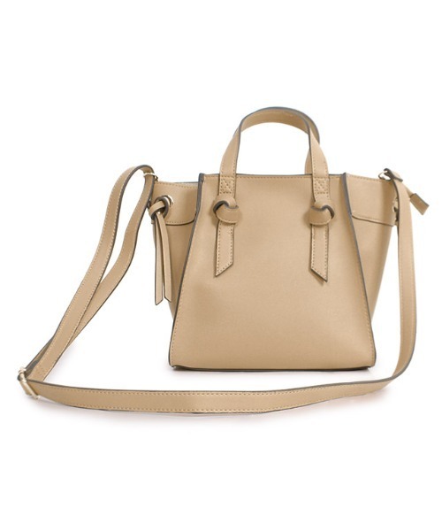 Pierrot(ピエロ)の「ショルダー付きハンドバッグ(ショルダーバッグ・レディース・ライトグレー/キャメル/マスタード/グレイッシュベージュ/ブルー系その他/グリーン系その他/ピンク系その他/ベージュ/ホワイト×ネイビー/その他/モカ/ダークブラウン・FREE)」の14枚目の写真