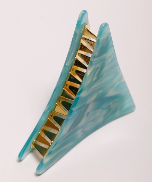 Ree&Mee(リーアンドミー)の「Ree&Mee 三角 バンスクリップ 大きめサイズ ヘアアクセサリー ヘアクリップ(バレッタ/ヘアクリップ・レディース・A/D/B/F/G/E/C・FREE)」の10枚目の写真