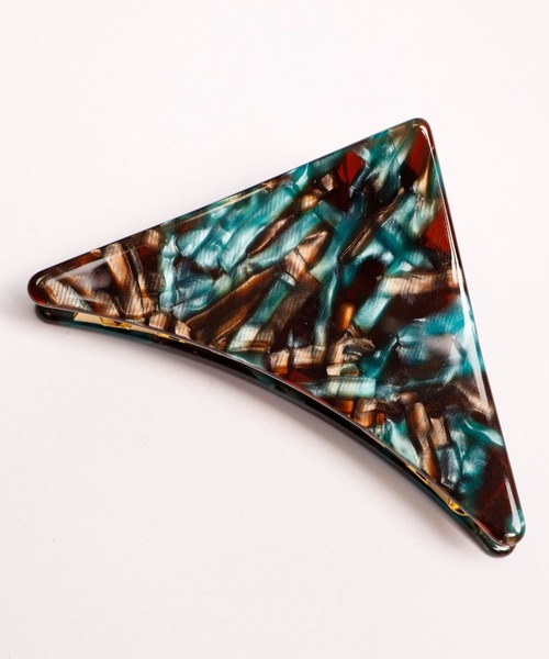 Ree&Mee(リーアンドミー)の「Ree&Mee 三角 バンスクリップ 大きめサイズ ヘアアクセサリー ヘアクリップ(バレッタ/ヘアクリップ・レディース・A/D/B/F/G/E/C・FREE)」の21枚目の写真