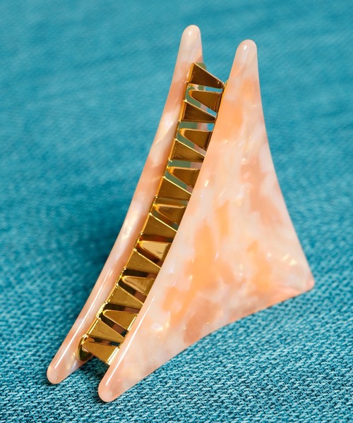 Ree&Mee(リーアンドミー)の「Ree&Mee 三角 バンスクリップ 大きめサイズ ヘアアクセサリー ヘアクリップ(バレッタ/ヘアクリップ・レディース・A/D/B/F/G/E/C・FREE)」の18枚目の写真