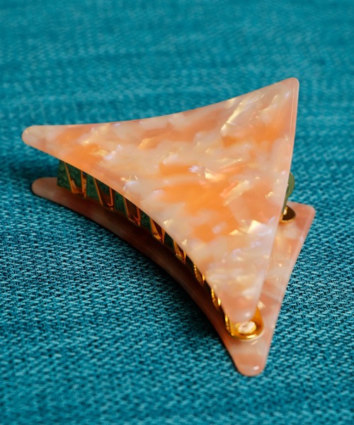 Ree&Mee(リーアンドミー)の「Ree&Mee 三角 バンスクリップ 大きめサイズ ヘアアクセサリー ヘアクリップ(バレッタ/ヘアクリップ・レディース・A/D/B/F/G/E/C・FREE)」の17枚目の写真