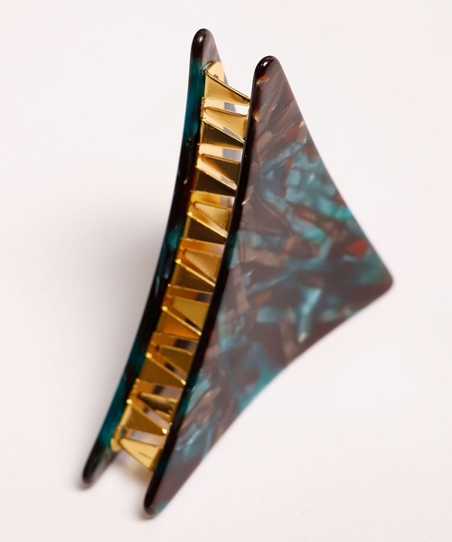 Ree&Mee(リーアンドミー)の「Ree&Mee 三角 バンスクリップ 大きめサイズ ヘアアクセサリー ヘアクリップ(バレッタ/ヘアクリップ・レディース・A/D/B/F/G/E/C・FREE)」の22枚目の写真