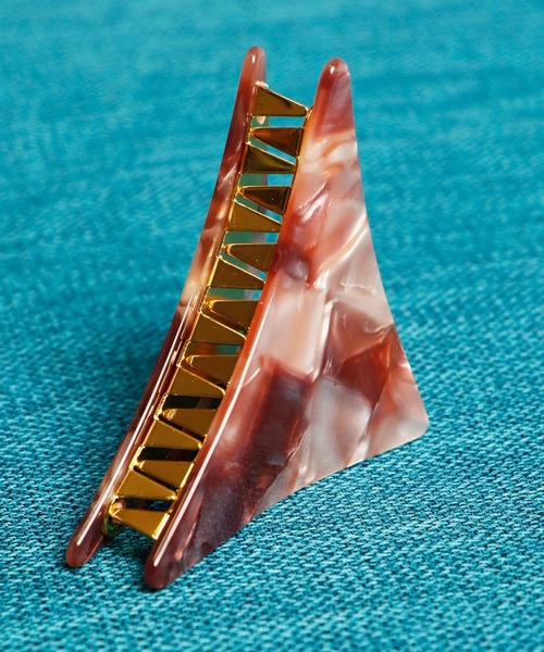 Ree&Mee(リーアンドミー)の「Ree&Mee 三角 バンスクリップ 大きめサイズ ヘアアクセサリー ヘアクリップ(バレッタ/ヘアクリップ・レディース・A/D/B/F/G/E/C・FREE)」の14枚目の写真