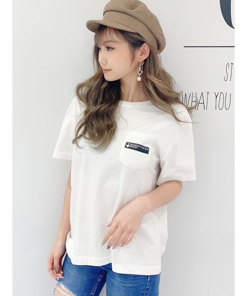 GYDA（ジェイダ）の「DOWN TOWN BUNNY Tシャツ（Tシャツ/カットソー）」 - WEAR