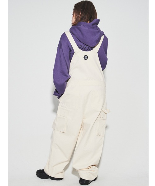 VISION STREET WEAR（ヴィジョンストリートウェア）の「VISION STREET WEAR/ヴィジョンストリートウエア オーバーオール/カーゴパンツ（サロペット/オーバーオール・メンズ・ブラック/サックスブルー/アイボリー/チャコール・LL/M/L）」の6枚目の写真