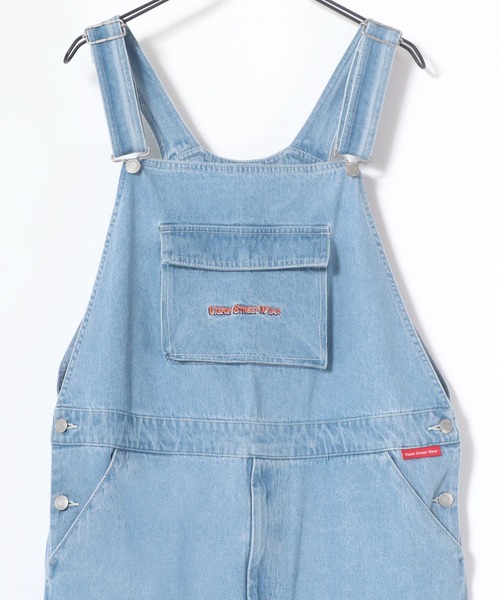 VISION STREET WEAR（ヴィジョンストリートウェア）の「VISION STREET WEAR/ヴィジョンストリートウエア オーバーオール/カーゴパンツ（サロペット/オーバーオール・メンズ・ブラック/サックスブルー/アイボリー/チャコール・LL/M/L）」の18枚目の写真