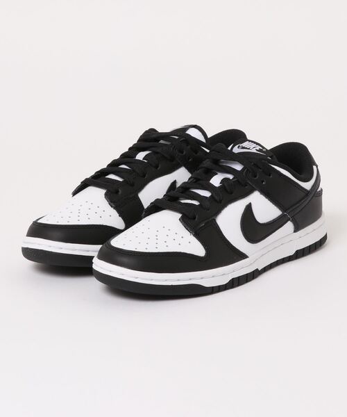 NIKE（ナイキ）の「【NIKE】NIKE DUNK LOW（スニーカー・レディース・ホワイト×ブラック/ホワイト・23.5/24/24.5/23/25cm/26.5cm/22.5cm/25.5cm/26cm/28cm/27cm/27.5cm/28.5cm）」の2枚目の写真