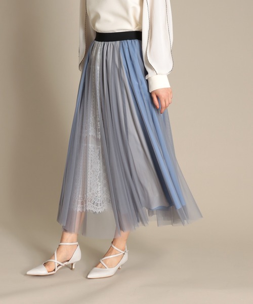 マルチカラーチュールスカート スカート Jines ジネス のファッション通販 Zozotown