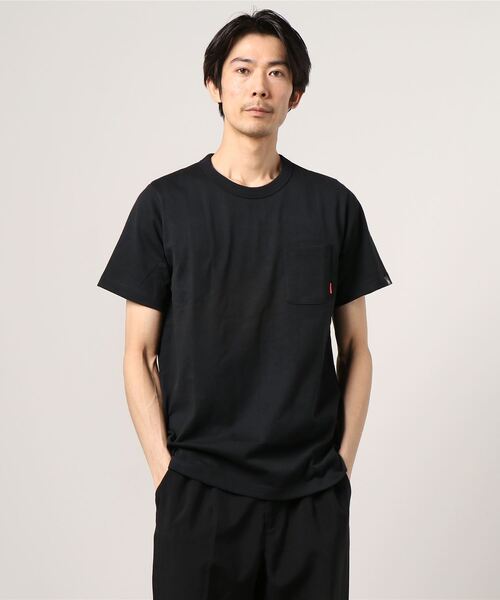Mammut(マムート)の「ヘビー コットン Tシャツ AF / Heavy Cotton T-Shirt AF(Tシャツ/カットソー・メンズ・ピンク/スカイブルー/ホワイト/ネイビー/ブラック・L/XL/M/S)」の3枚目の写真