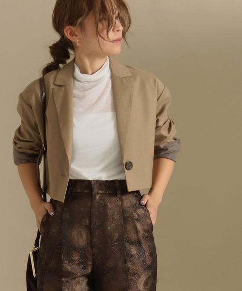 AULI（アウリィ）の「【低身長向けサイズ】ショートテーラードジャケット（テーラードジャケット）」 WEAR