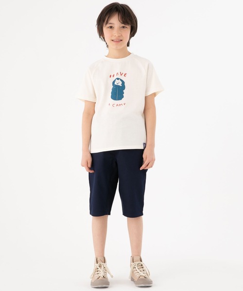 KRIFF MAYER Kid's Collection（クリフメイヤーキッズコレクション）の「ちゃちゃっとショーツ（その他パンツ・キッズ・ベージュ/ネイビー/カーキ/チャコール・120/130/140/150/160/170）」の6枚目の写真