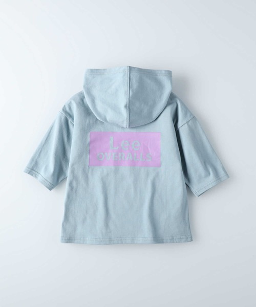 Lee（リー）の「【Lee】バックプリントTパーカー（Tシャツ/カットソー・キッズ・サックスブルー/ダークグレー・140/155/105/120/130）」の10枚目の写真