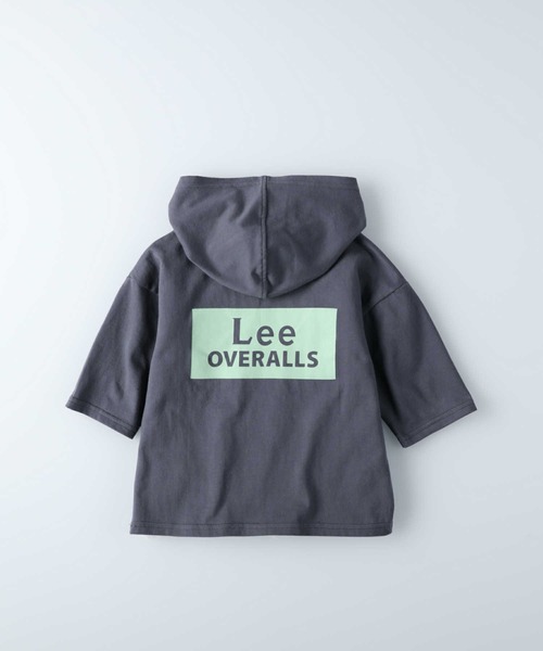 Lee（リー）の「【Lee】バックプリントTパーカー（Tシャツ/カットソー・キッズ・サックスブルー/ダークグレー・140/155/105/120/130）」の9枚目の写真