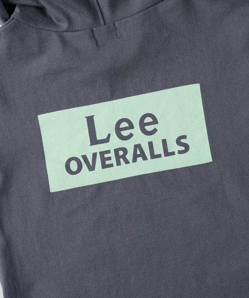 Lee（リー）の「【Lee】バックプリントTパーカー（Tシャツ/カットソー・キッズ・サックスブルー/ダークグレー・140/155/105/120/130）」の3枚目の写真