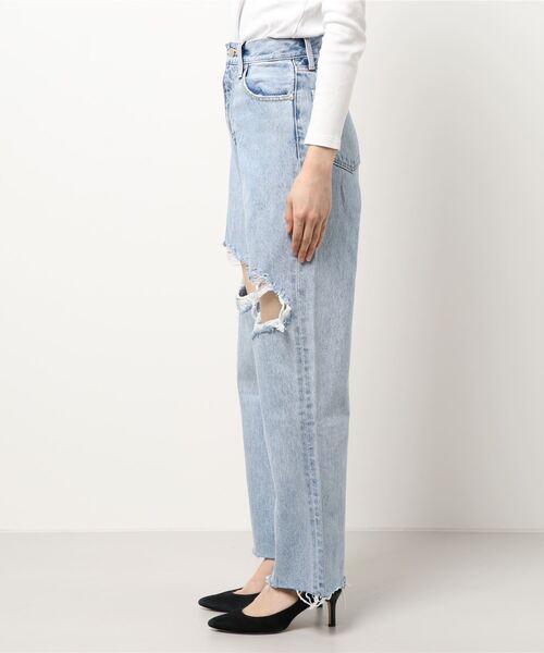 LAGUA GEM（ラグアジェム）の「CRASH LOOSE DENIM（デニムパンツ 