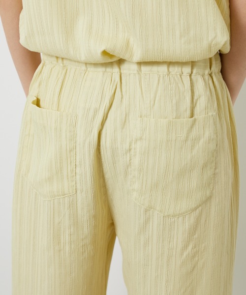 AZUL ENCANTO（アズールエンカント）の「楊柳リラックスパンツ（その他パンツ・レディース・ベージュ/ライトイエロー/ライトブラック・FREE）」の11枚目の写真