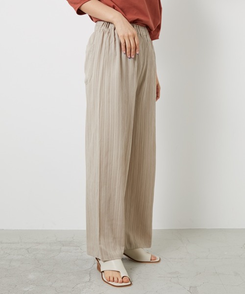 AZUL ENCANTO（アズールエンカント）の「楊柳リラックスパンツ（その他パンツ・レディース・ベージュ/ライトイエロー/ライトブラック・FREE）」の14枚目の写真