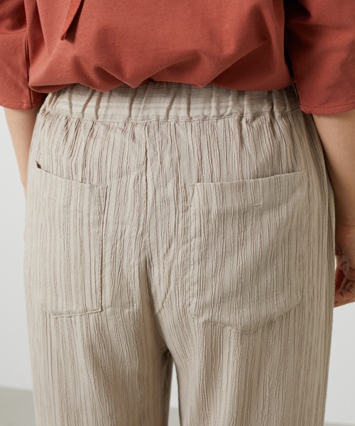 AZUL ENCANTO（アズールエンカント）の「楊柳リラックスパンツ（その他パンツ・レディース・ベージュ/ライトイエロー/ライトブラック・FREE）」の18枚目の写真