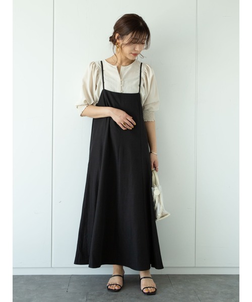 Green　Parks（グリーンパークス）の「パフスリーブブラウス＊（シャツ/ブラウス・レディース・ベージュ/ブルー/その他8・FREE）」の13枚目の写真