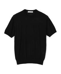 ESTNATION | ESTNATION / ウォッシャブルシルク半袖ニットTシャツ(ニット/セーター)