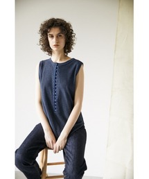 hook henry neck t/t（ホックヘンリーネックタンクトップ）