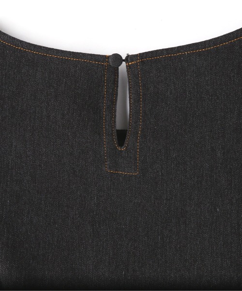 FREE'S MART(フリーズマート)の「スクエアネック短丈半袖ボリュームスリーブブラウス(シャツ/ブラウス・レディース・グリーン系その他/ブラック系その他/パープル系その他/ベージュ系その他・FREE)」の11枚目の写真