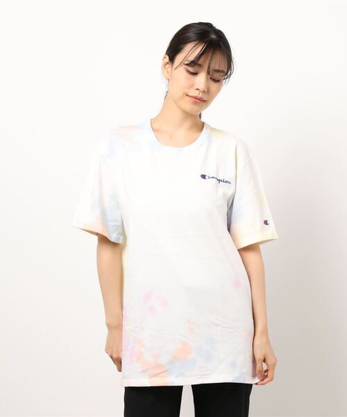 【CHAMPION / チャンピオン】CLOUD DYE SHORT SLEEVE TEE(UN)（Tシャツ/カットソー）｜tone（トーン）