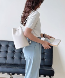 me+em select | 巾着バケツボンサックショルダーバッグ(ショルダーバッグ)