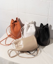 me+em select | 巾着バケツボンサックショルダーバッグ(ショルダーバッグ)