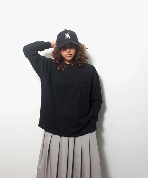 Rohw master product(ロウマスタープロダクト)の「【Psycho Bunny/サイコバニー】 キャップ(キャップ・メンズ・ブラック/チャコール・FREE)」の19枚目の写真