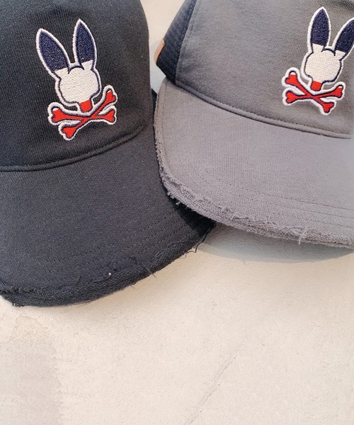 Rohw master product(ロウマスタープロダクト)の「【Psycho Bunny/サイコバニー】 キャップ(キャップ・メンズ・ブラック/チャコール・FREE)」の17枚目の写真