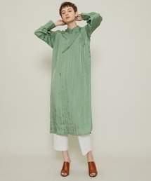 【muller of yoshiokubo(ミュラーオブヨシオクボ)】Luster long jacket/ラスターロングジャケット MLS21212A